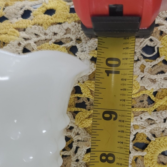 HOBNAIL VINTAGE MILK GLASS VASE - Picture 5 of 7